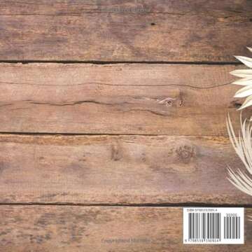 Baby Shower Guest Book: Gender Neutral Boho Theme Baby Shower Sign In Book