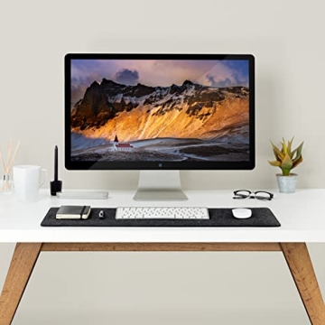 Premium Felt Desk Mat for Home Office & Gaming | Wolvende