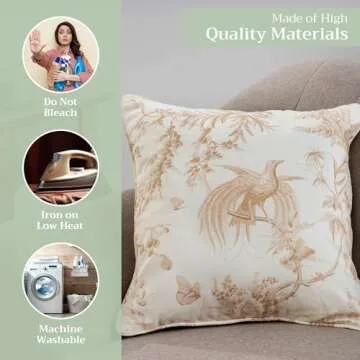 Maison d'Hermine Cotton Decorative Pillow Covers - 20x20 inch