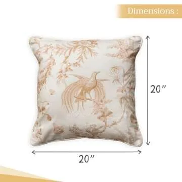 Maison d'Hermine Cotton Decorative Pillow Covers - 20x20 inch