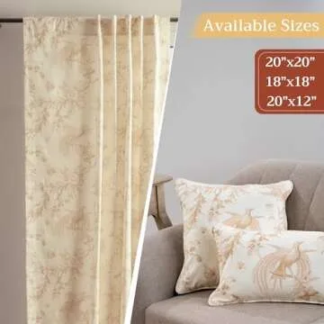 Maison d'Hermine Cotton Decorative Pillow Covers - 20x20 inch