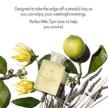 Aromatherapy Associates Light Relax Bath and Shower Oil – Natural Hydrating Essential Oil Blend (1...