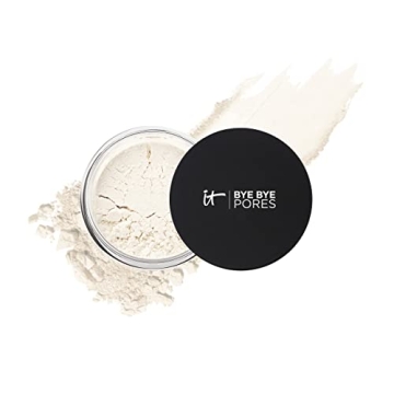 IT Cosmetics Bye Bye Pores – Poreless Finish Loose Setting Powder Makeup – Translucent Blurring ...