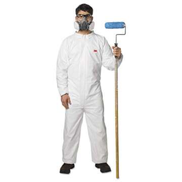 3M 6111PA1A Half Facepiece Paint Spray/Pesticide Respirator, Small