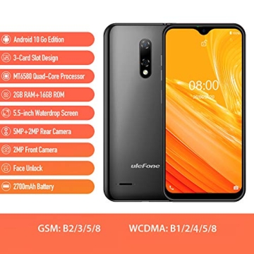 Ulefone Note 15 Unlocked Smartphone with Dual Cameras