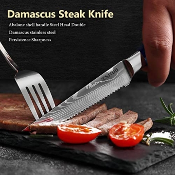 Premium XT XITUO Steak Knife Set in Elegant Gift Box