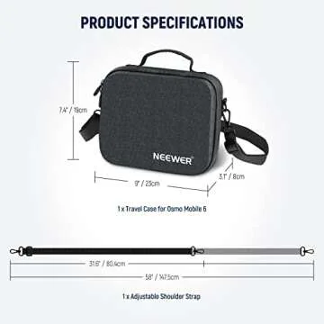 Neewer Waterproof Gimbal Case for DJI Osmo Mobile 6