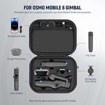 Neewer Waterproof Gimbal Case for DJI Osmo Mobile 6