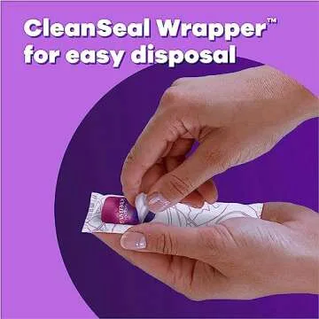 Tampax Radiant Tampons Multipack, Regular/Super Absorbency, with Leakguard Braid, Unscented, 28 Count x 3 Packs (84 Count Total)