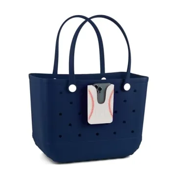 Baseball Phone Holder for Bogg Bag - Silicone Accessory