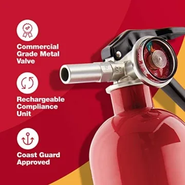 First Alert Home1 Fire Extinguisher Reliable 4-Pack
