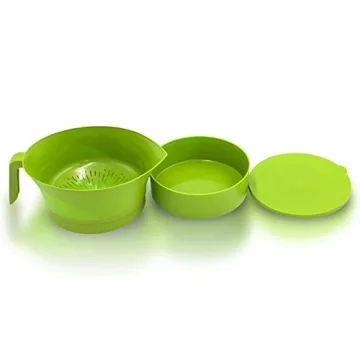 Easy Greasy Colander for Healthy Cooking & Easy Cleanup