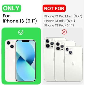 LOVE 3000 Designed for iPhone 13 Case, Premium Silicone with [Camera Protection] [Soft Anti-Scratch Microfiber Lining] Shockproof Protective Phone Case for iPhone 13 Women Men Girls 6.1", Matcha