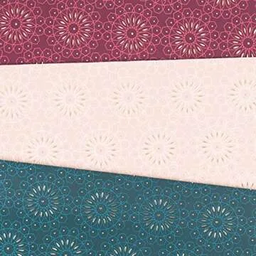 U Brands Hanging File Folders, Fleuri Jewel Tones, 12 Count