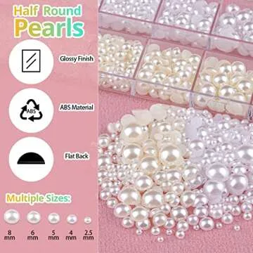 Colorful Flatback Face Gems & Quick Dry Glue for Art