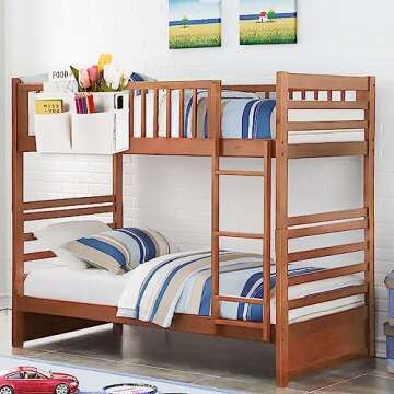 Retyion Bedside Hanging Storage Basket for Organization