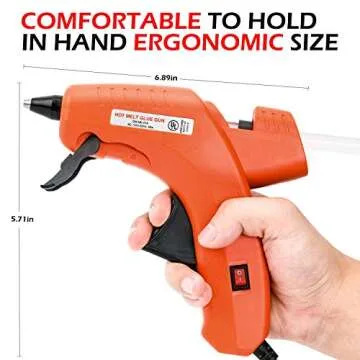 80W High Temp Hot Glue Gun for Arts and Crafts