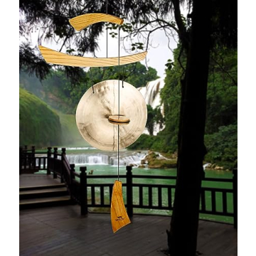 Woodstock Chimes Emperor Gong Stunning Wind Chimes for Gift