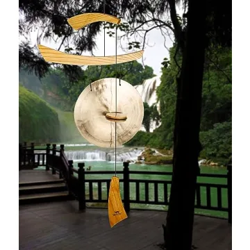 Woodstock Chimes Emperor Gong Stunning Wind Chimes for Gift