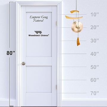 Woodstock Chimes Emperor Gong Stunning Wind Chimes for Gift