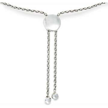 Gorgeous 0.50 ct. Diamond Cluster Bolo Bracelet