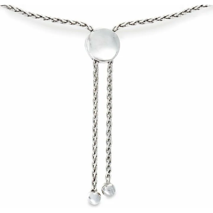 Gorgeous 0.50 ct. Diamond Cluster Bolo Bracelet