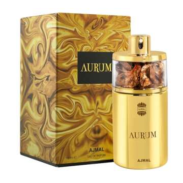 Ajmal Aurum EDP for Women Spray, 2.5 ounces - Made in Dubai