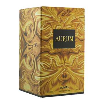 Ajmal Aurum EDP for Women Spray, 2.5 ounces - Made in Dubai