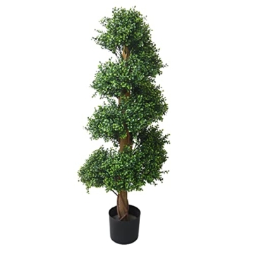 48-Inch Artificial Spiral Tree - Perfect Faux Plant