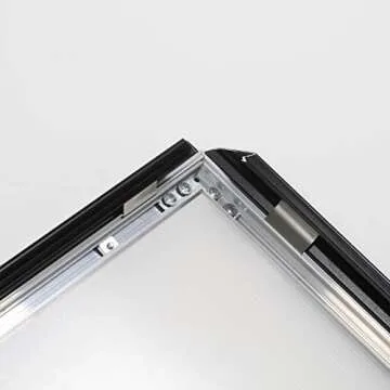 M&T Displays Portable Snap Poster Frame - Easy Assembly