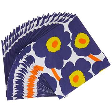IHR Marimekko Cocktail Paper Napkins - 5" x 5" Pack