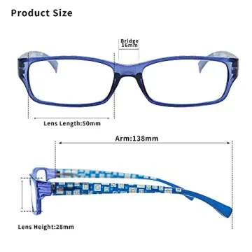 Madison Avenue Multicolor Blue Light Blocking Glasses