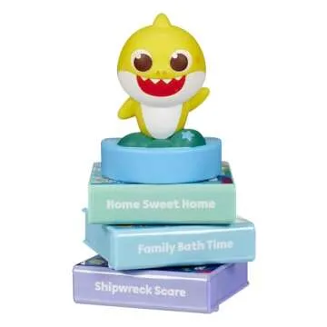 Little Tikes Baby Shark Family Collection, Storytime, Books, Audio Play Character, Gift and Toy for Toddlers and Kids Girls Boys Ages 3+ Years