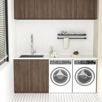 Lordear 25x22 Drop-in Laundry Sink - Stainless Steel Elegance