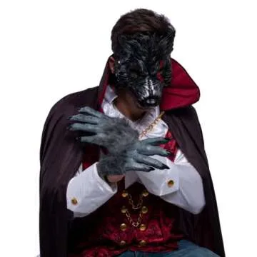 Spooktacular Werewolf Mask and Claws Costume Set