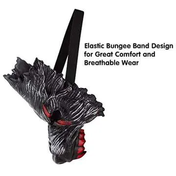 Spooktacular Werewolf Mask and Claws Costume Set