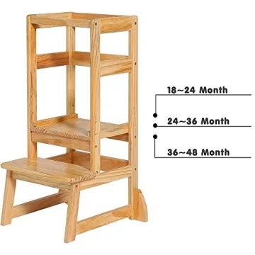 Adjustable Height Kids Learning Tower for Kitchen