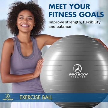 ProBody Pilates Exercise Ball - Durable Fitness & Therapy Tool
