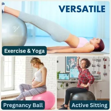 ProBody Pilates Exercise Ball - Durable Fitness & Therapy Tool