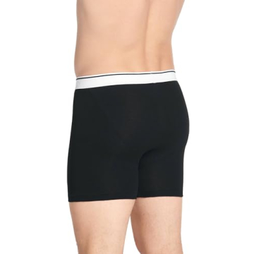 Jockey Men's 5" Boxer Briefs - Comfort & Quality in 6 Pack