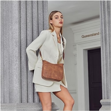 BOSTANTEN Vegan Leather Hobo Bag for Women