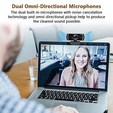 NexiGo N980P Webcam 1080P 60FPS for Streaming and Calls