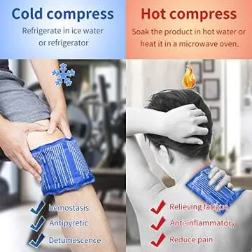 Adjustable Gel Ice Packs for Pain Relief and Recovery