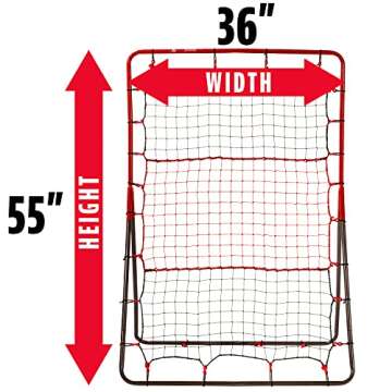 Franklin Sports Baseball Rebounder Net - Multi-Angle Design for Pitching & Fielding Training