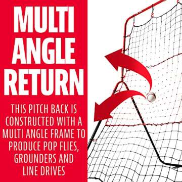 Franklin Sports Rebounder Net for Baseball & Softball