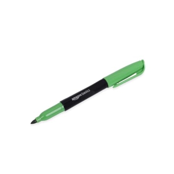 Vibrant Amazon Basics Fabric Markers, Assorted Colors, 8-Pack