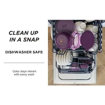 Beanto Bowl Collapsible Lunchbox - Bento Style Bowls for Soup, Salad, Sandwiches and Snacks - Reusable, Spill-proof Lid, Microwave Safe with Vent (Midnight Blue)