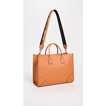 MCM Women's Munchen Tote Large in Cognac and Tan