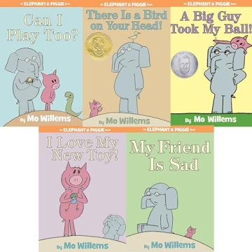 Elephant & Piggie Set of 5 Books: Engaging Stories for Early Readers