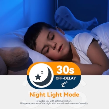 OUQI Modern LED Flush Mount Ceiling Light with Remote